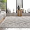 Nuloom Ansley Moroccan Lattice Tassel Area Rug 6ft KKLR12A-S606 - alternate 6
